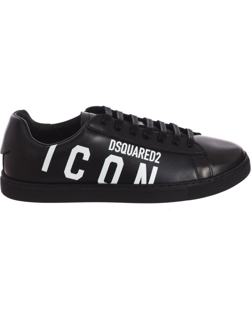 Zapatillas deporte de Hombre DSQUARED2 ZAPATILLAS DEPORTIVAS NEW TENNIS SNM0005-01503204 HOMBRE NEGRO
