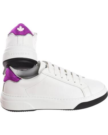 Zapatillas deporte de Mujer DSQUARED2 ZAPATILLAS DEPORTIVAS BUMPER SNW0146-01505909 MUJER BLANCO-ROSA