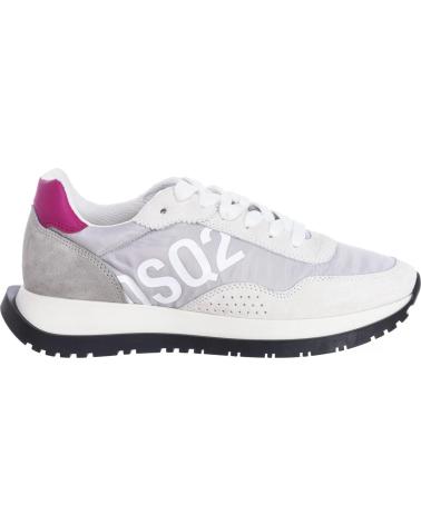 Zapatillas deporte de Mujer DSQUARED2 ZAPATILLAS DEPORTIVAS RUNNING SNW0212-01601681 MUJER GRIS-ROSA