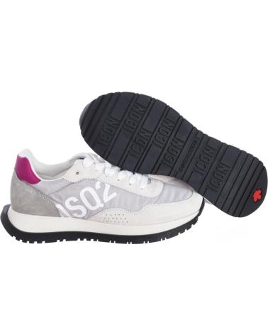 Zapatillas deporte de Mujer DSQUARED2 ZAPATILLAS DEPORTIVAS RUNNING SNW0212-01601681 MUJER GRIS-ROSA