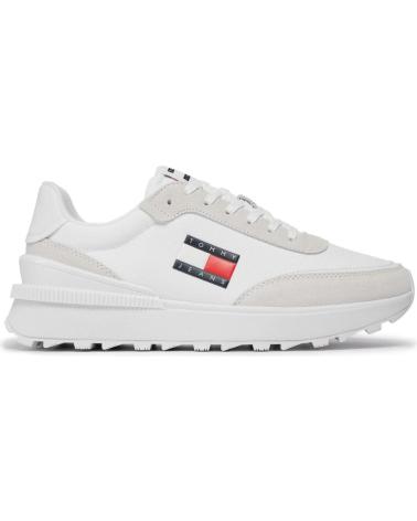 Scarpe sport per Uomo TOMMY HILFIGER ZAPATILLAS TJM TECHNICAL EM0EM01265 YBR RUNNER BLANCO