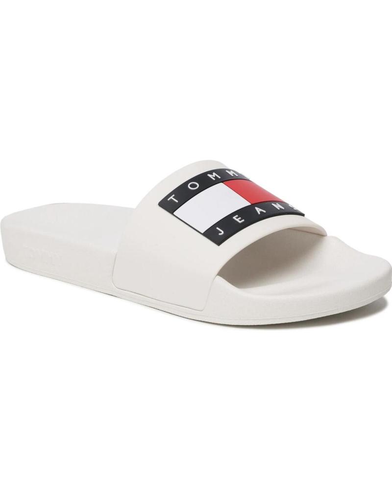 Chanclas de Hombre TOMMY JEANS EM0EM01191 TCR BLANCO