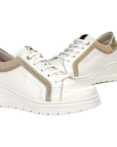 Zapatillas deporte pour Femme FLUCHOS ZAPATILLAS MUJER MODELO F1997 COLOR BLANCO BLANCO BLANCO