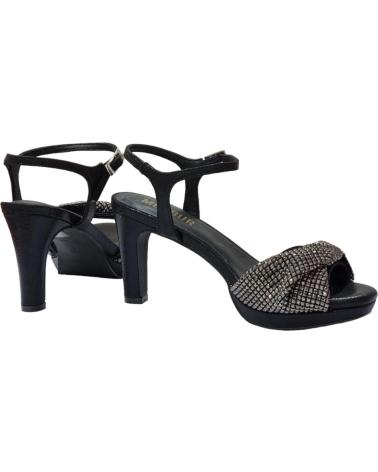 Sandalias de Mujer MENBUR SANDALIAS DE FIESTA MUJER MODELO 24708M COLOR NEGRO BLACK