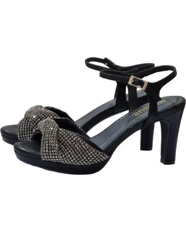 Sandalias de Mujer MENBUR SANDALIAS DE FIESTA MUJER MODELO 24708M COLOR NEGRO BLACK