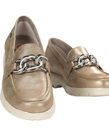 Zapatos de Mujer fluchos MOCASIN CONFORTABLE LAGUNA PLATINO