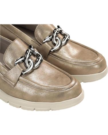 Zapatos de Mujer fluchos MOCASIN CONFORTABLE LAGUNA PLATINO