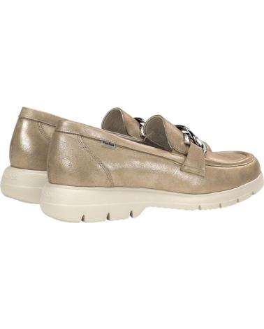 Zapatos de Mujer fluchos MOCASIN CONFORTABLE LAGUNA PLATINO