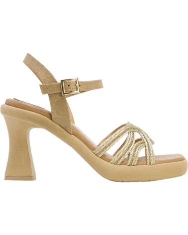 Sandalias de Mujer PORRONET SANDALIAS TACON ARENA PLATINO