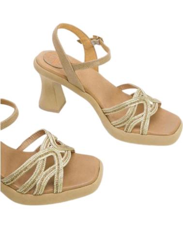 Sandalias de Mujer PORRONET SANDALIAS TACON ARENA PLATINO
