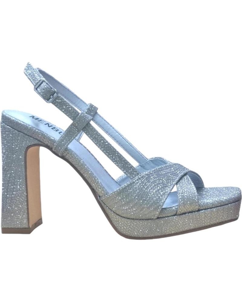 Woman Sandals MENBUR SANDALIAS PLATA 09 SILVER