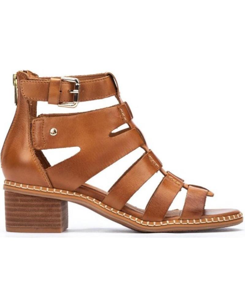 Zapatos de Mujer PIKOLINOS SANDALIAS DE TACON BLANES W3H MARRON MARRóN