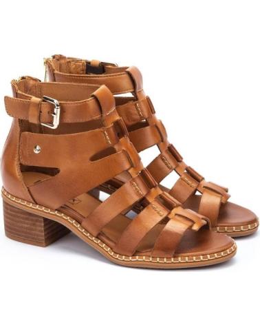 Zapatos de Mujer PIKOLINOS SANDALIAS DE TACON BLANES W3H MARRON MARRóN