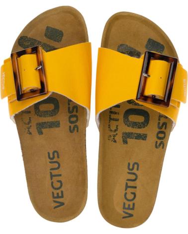 VEGTUS DUNA YELLOW SANDALS FOR WOMEN YELLOW
