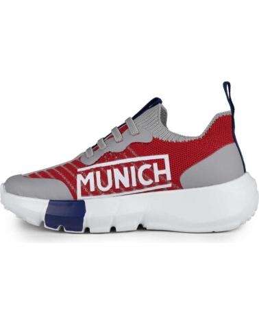 Sportif pour Fille et Garçon MUNICH JONY KID 8023002 GRIS MULTI