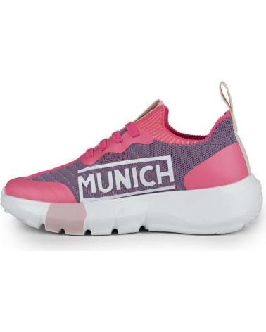 Deportivas de Niña MUNICH JONY KID 8023003 ROSA