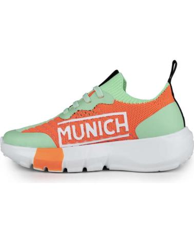 Deportivas de Mujer y Niña y Niño MUNICH JONY KID 8023004 VERDE MENTA