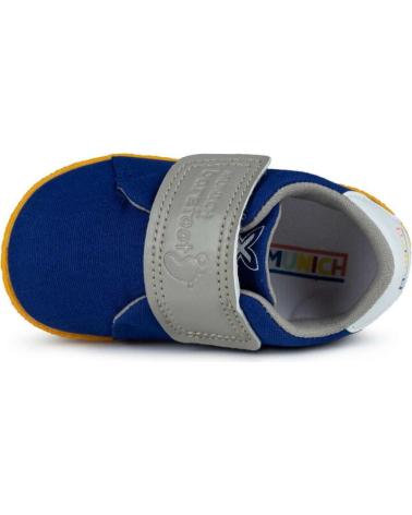 Deportivas de Niño MUNICH ZAPATILLAS PAULO 04 PARA BEBE EN COLOR AZUL Deportivas de Niño MUNICH ZAPATILLAS PAULO 04 PARA BEBE EN COLOR AZUL