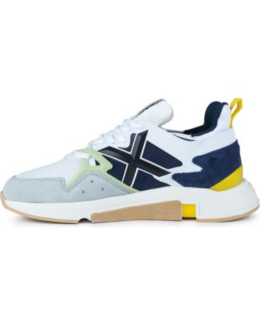 Deportivas de Mujer y Hombre y Niña y Niño MUNICH CLIK 4172062 BLANCO-AZUL MARINO