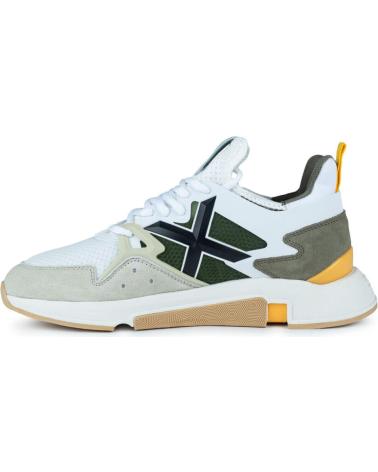 Woman and Man and girl and boy Trainers MUNICH CLIK 4172063 -VERDE KAKI BLANCO