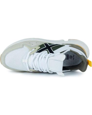 Woman and Man and girl and boy Trainers MUNICH CLIK 4172063 -VERDE KAKI BLANCO