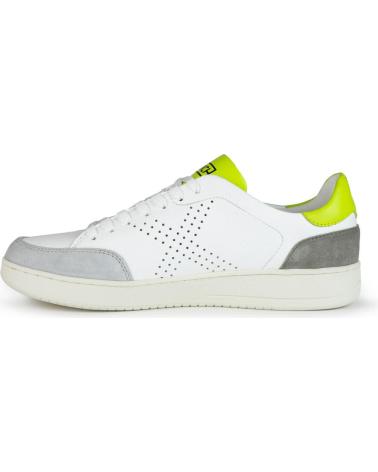 Deportivas de Mujer y Hombre MUNICH X-COURT 8837007 BLANCO-AMARILLO