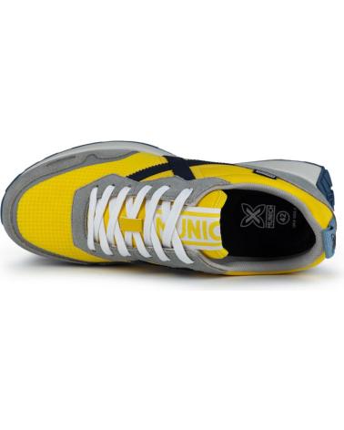 Sneaker für Damen und Herren und Mädchen und Junge MUNICH 8907060 XEMINE 60 YELLOW-GREY-BLACK