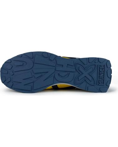 Sneaker für Damen und Herren und Mädchen und Junge MUNICH 8907060 XEMINE 60 YELLOW-GREY-BLACK