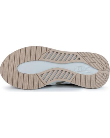 Sneaker für Damen und Herren MUNICH DEPORTIVO CASUAL DE CORDONERAS DE SERRAJE Y TELA CON SUELA BEIG