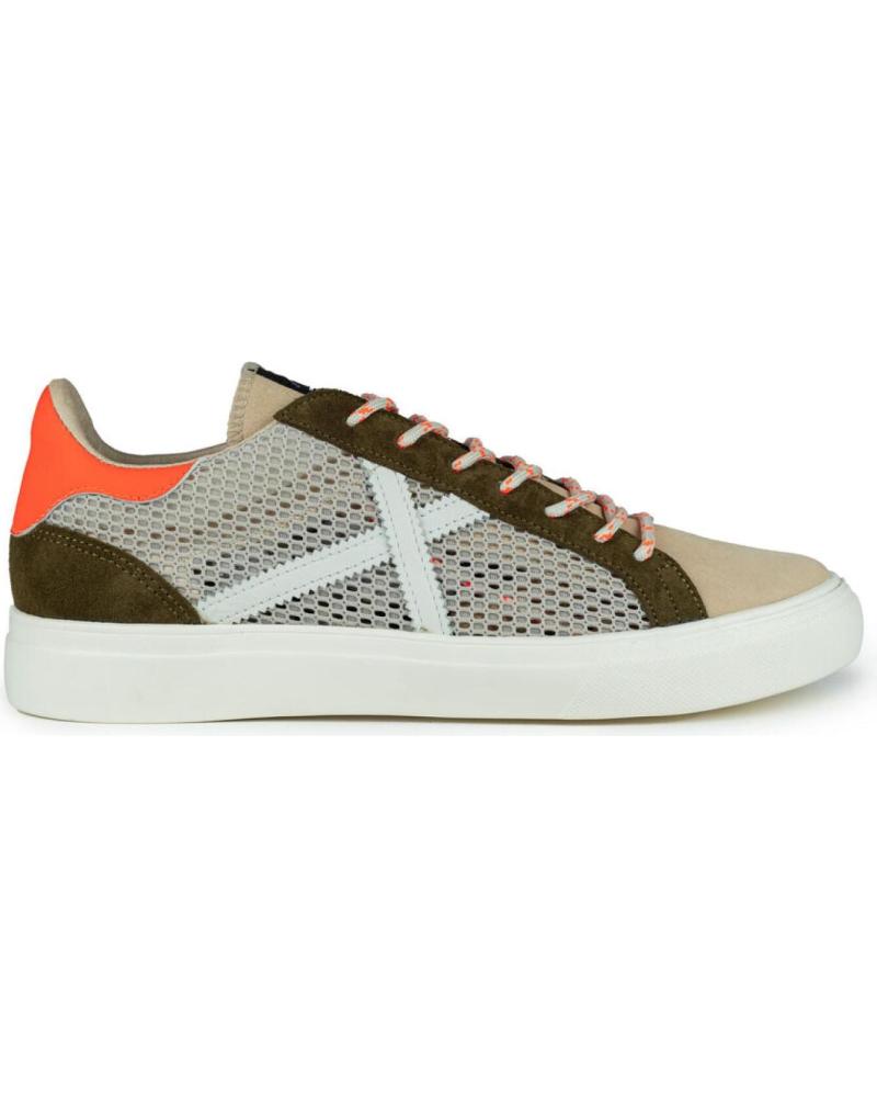 Scarpe sport per Uomo munich RETE 8080090 KAKI-NARANJA KAKI-NARANJA