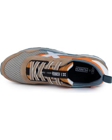 Scarpe-Sport-De-Hombre-MUNICH-UM-8901070-BEIGE-NARANJA