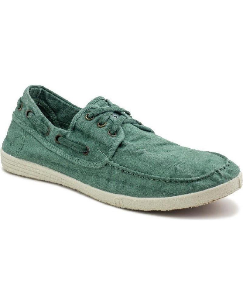 Zapatos de Hombre NATURAL WORLD 303E H - 48 OLD ELBRUS NAUTICO ENZIMATI ALBAHACA
