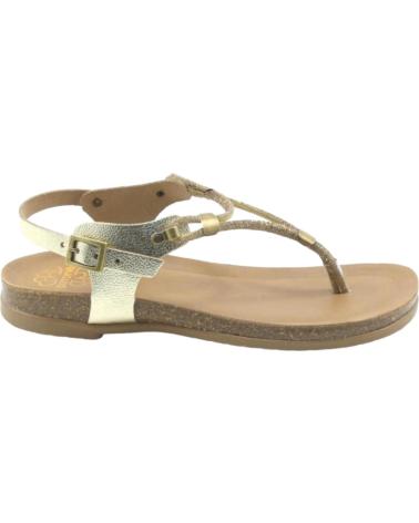 Sandalias-De-Mujer-PORRONET-SANDALIAS-ESCLAVAS-ORO-PLATINO