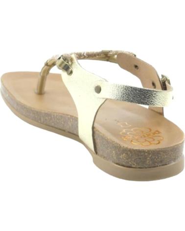 Sandalias-De-Mujer-PORRONET-SANDALIAS-ESCLAVAS-ORO-PLATINO