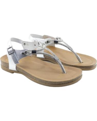 Sandalias-De-Mujer-PORRONET-SANDALIAS-PLANAS-ESCLAVA-PLATA