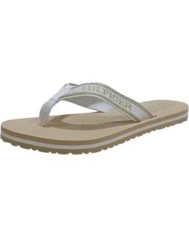 Chinelos-De-Mujer-TOMMY-HILFIGER-CHANCLAS-HILFIGER-BEACH-SANDAL-ORO