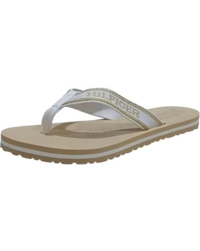 Chinelos-De-Mujer-TOMMY-HILFIGER-CHANCLAS-HILFIGER-BEACH-SANDAL-ORO