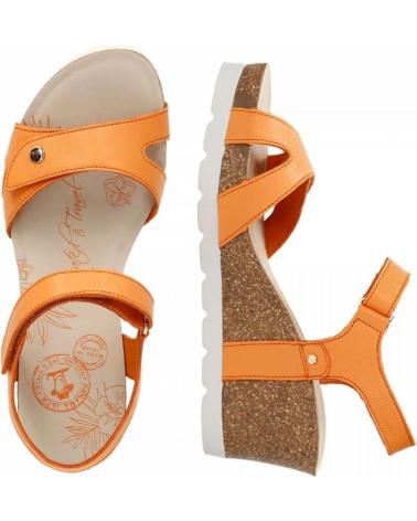 Sandalias-De-Mujer-PANAMA-JACK-JULIA-NAPA-NARANJA