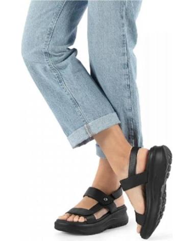 Sandalias-De-Mujer-PANAMA-JACK-NOOR-B1-PIEL-NEGRA-NEGRO
