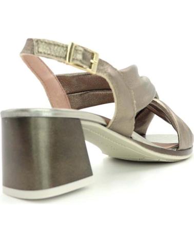 Chaussures pour Femme PITILLOS SANDALIAS DE TACON 5692 MUJER BRONCE MARRóN