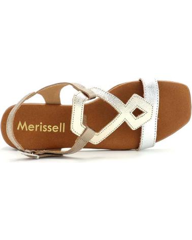 Sandalias-De-Mujer-MERISSELL-SANDALIA-CAVA---CHAMPAN---PLATA-5345-CAVA---CHAMPáN---PLATA