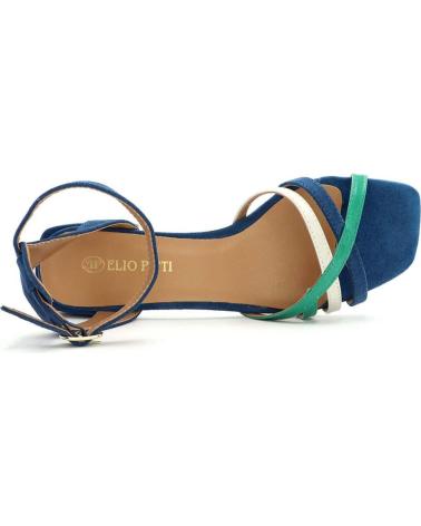 Sandalias de Mujer MERISSELL SANDALIA TIRAS 8569 AZUL - MARFIL - VERDE