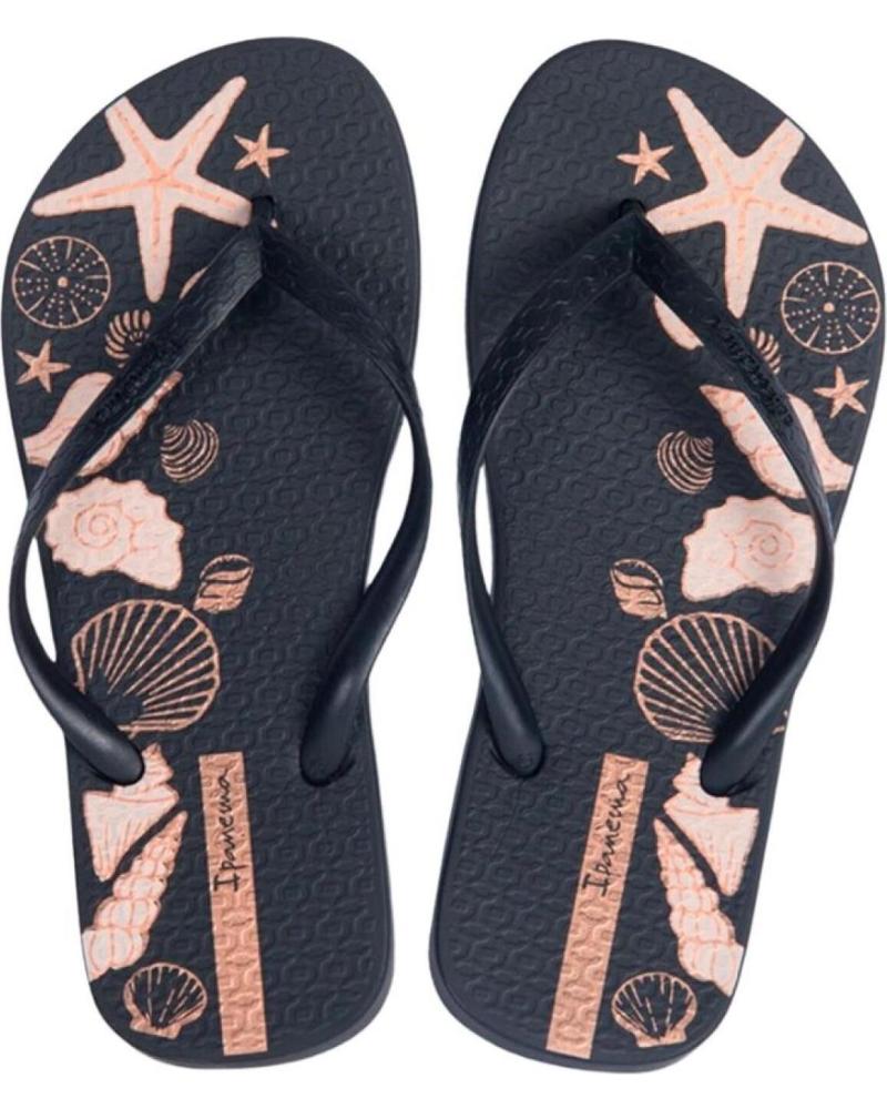 Chanclas de Mujer IPANEMA CHANCLA PLAYERA PARA MUJER 83539 COLOR NEGRO NEGRO