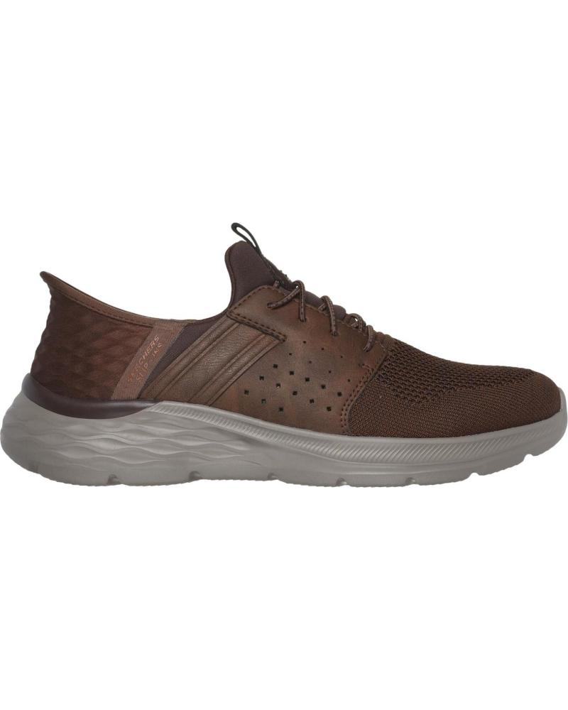 Zapatillas deporte pour Homme SKECHERS ZAPATILLAS GARNIER-NEWICK MARRóN
