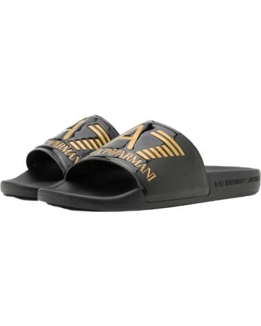 Chanclas de Mujer y Hombre y Niña y Niño EMPORIO ARMANI XCP001 XCC22 M631 NEGRO