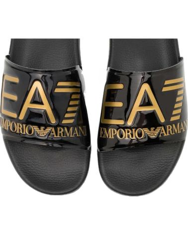 Chanclas de Mujer y Hombre y Niña y Niño EMPORIO ARMANI XCP001 XCC22 M631 NEGRO