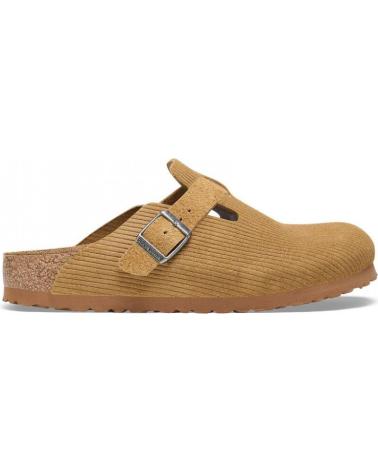 Zuecos de Mujer y Hombre BIRKENSTOCK ZUECO BOSTON 1025668 BROWN CORDUROY CO