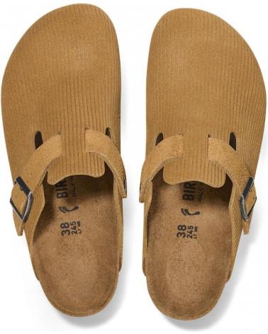 Zuecos de Mujer y Hombre BIRKENSTOCK ZUECO BOSTON 1025668 BROWN CORDUROY CO