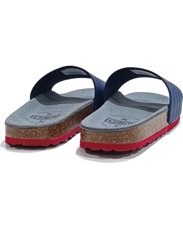 Zehansandalen-Madchen-De-Hombre-MUNICH-CHANCLA-DE-PALA-DE-GOMA-AZUL