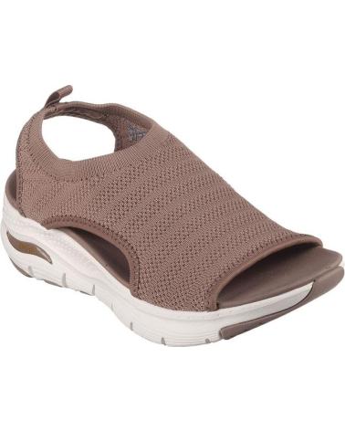 Sandalias-De-Mujer-SKECHERS-CUNAS-119346-MUJER-MARRON-MARRóN